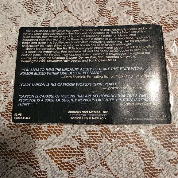 Beyond The Far Side by Gary Larson - Black Cover - Picture 2 of 7